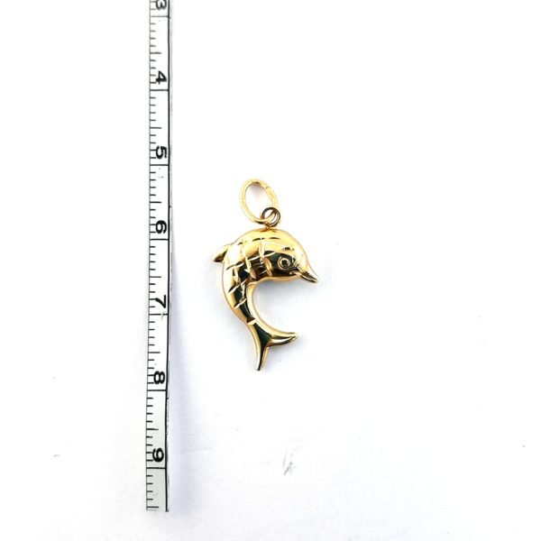 Auksinis pakabukas delfinas - Image 6