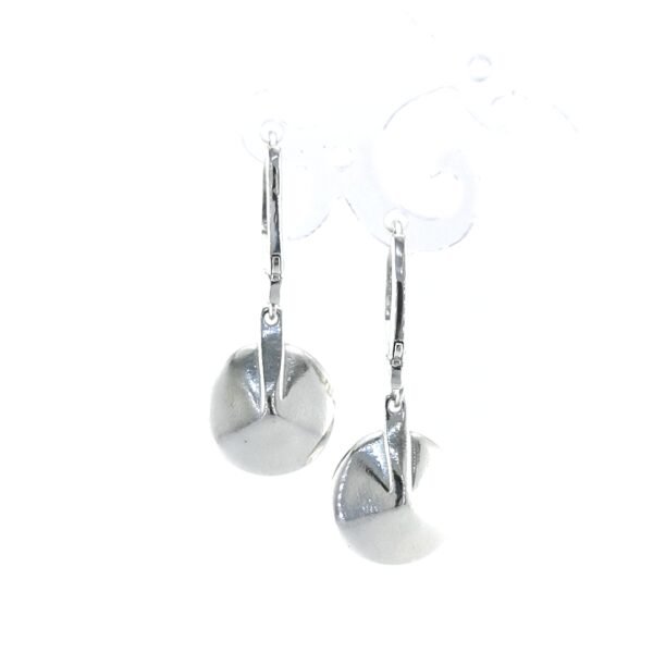 Sidabriniai auskarai su Swarovski kristalais - Image 4