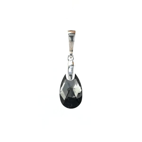 Sidabrinis pakabukas su Swarovski kristalu