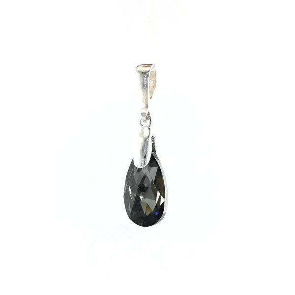Sidabrinis pakabukas su Swarovski kristalu - Image 2