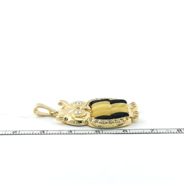 Sidabrinis pakabukas su gintaru - Image 4