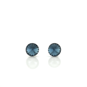 Sidabriniai auskarai su Swarovski kristalu