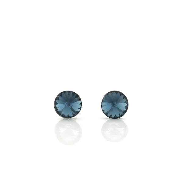 Sidabriniai auskarai su Swarovski kristalu
