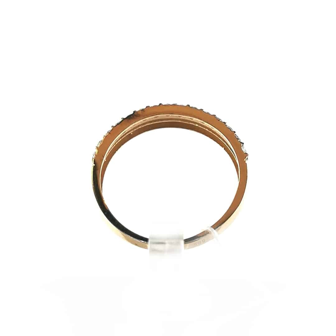 Auksinis žiedas su cirkoniu 5 Auksinis žiedas su cirkoniu - Image 5