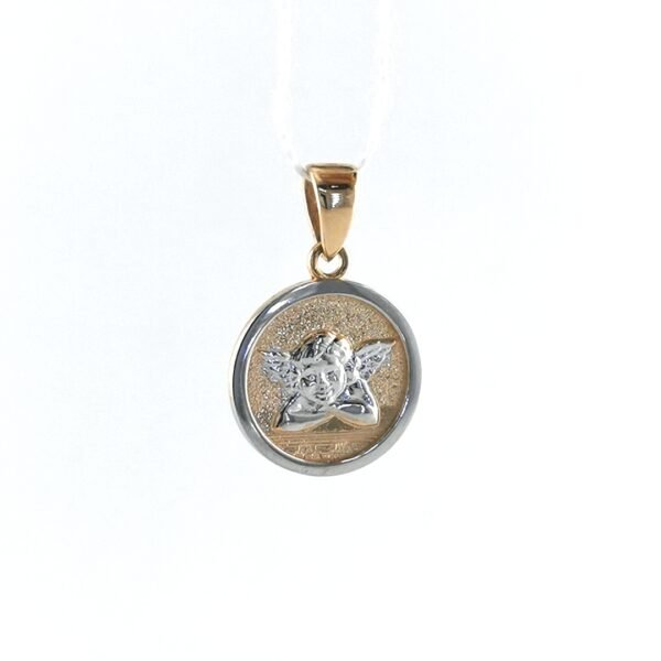 Auksinis pakabukas angeliukas - Image 2