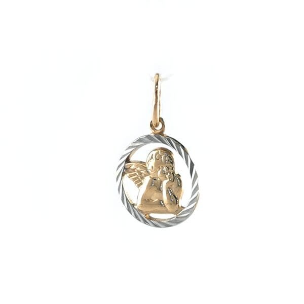 Auksinis pakabukas angeliukas - Image 3