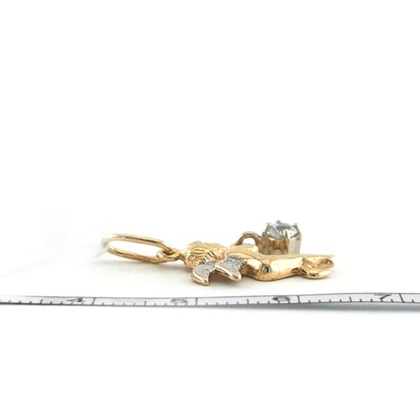 Auksinis pakabukas angeliukas - Image 6