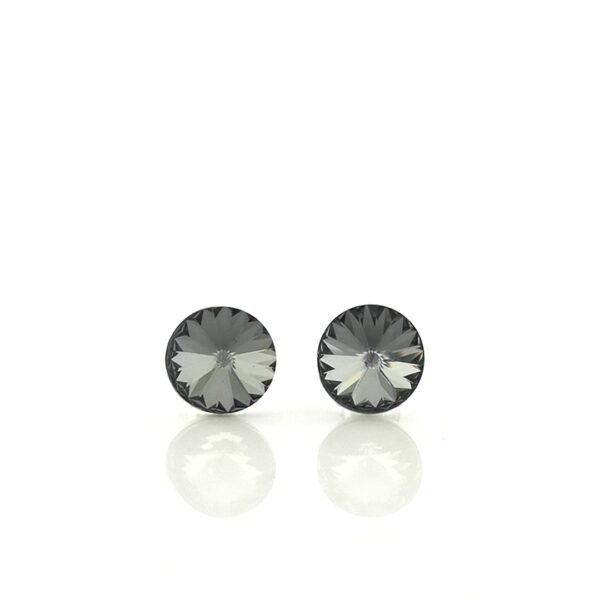 Sidabriniai auskarai su Swarovski kristalu