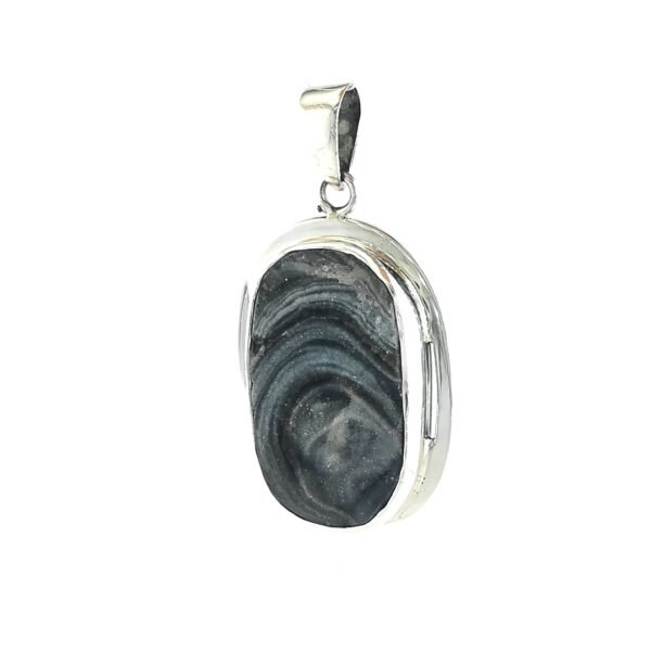 Sidabrinis pakabukas su chalcedonu - Image 3