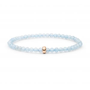 Apyrankė su akvamarinu