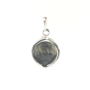 Sidabrinis pakabukas su labradoritu