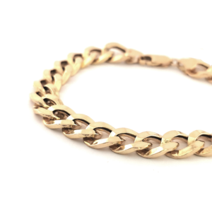 Auksinė apyrankė Curb