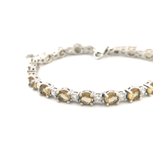 Sidabrinė apyrankė su sultanitu