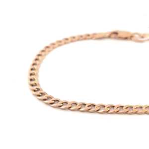 Auksinė apyrankė Curb